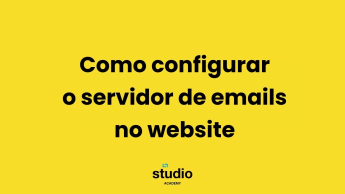 configuração de email